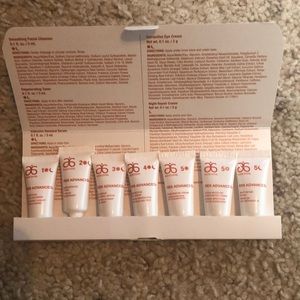 Arbonne Anti-aging skincare samples